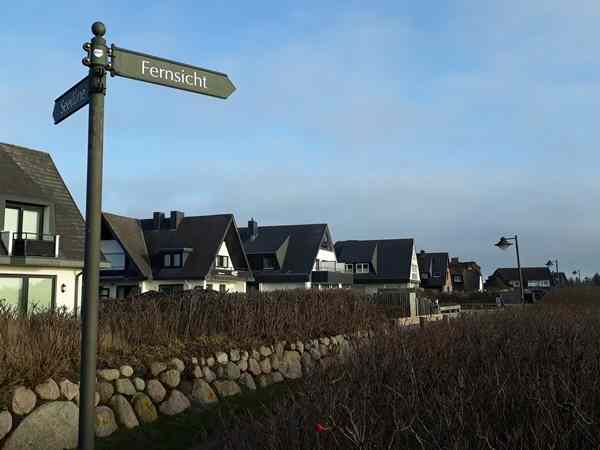 Ferienwohnung Sylt Wenningstedt Fernsicht Ferienhäuser Seedühne