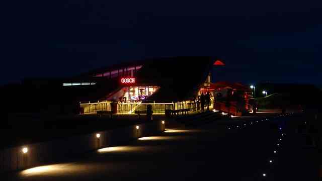 Sylt Wenningstedt Gosch am Abend