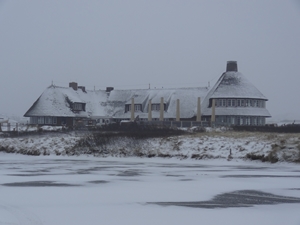 Nordsee Sylt Winter Kampen Kupferkanne